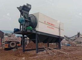 移动式建筑垃圾破碎站让废弃物到该去的地方