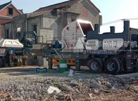 冰球突破矿机建筑垃圾破碎站让旧城换新颜